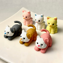 Load image into Gallery viewer, 380024 Iwako CAT ERASER-WHITE-1 ERASER