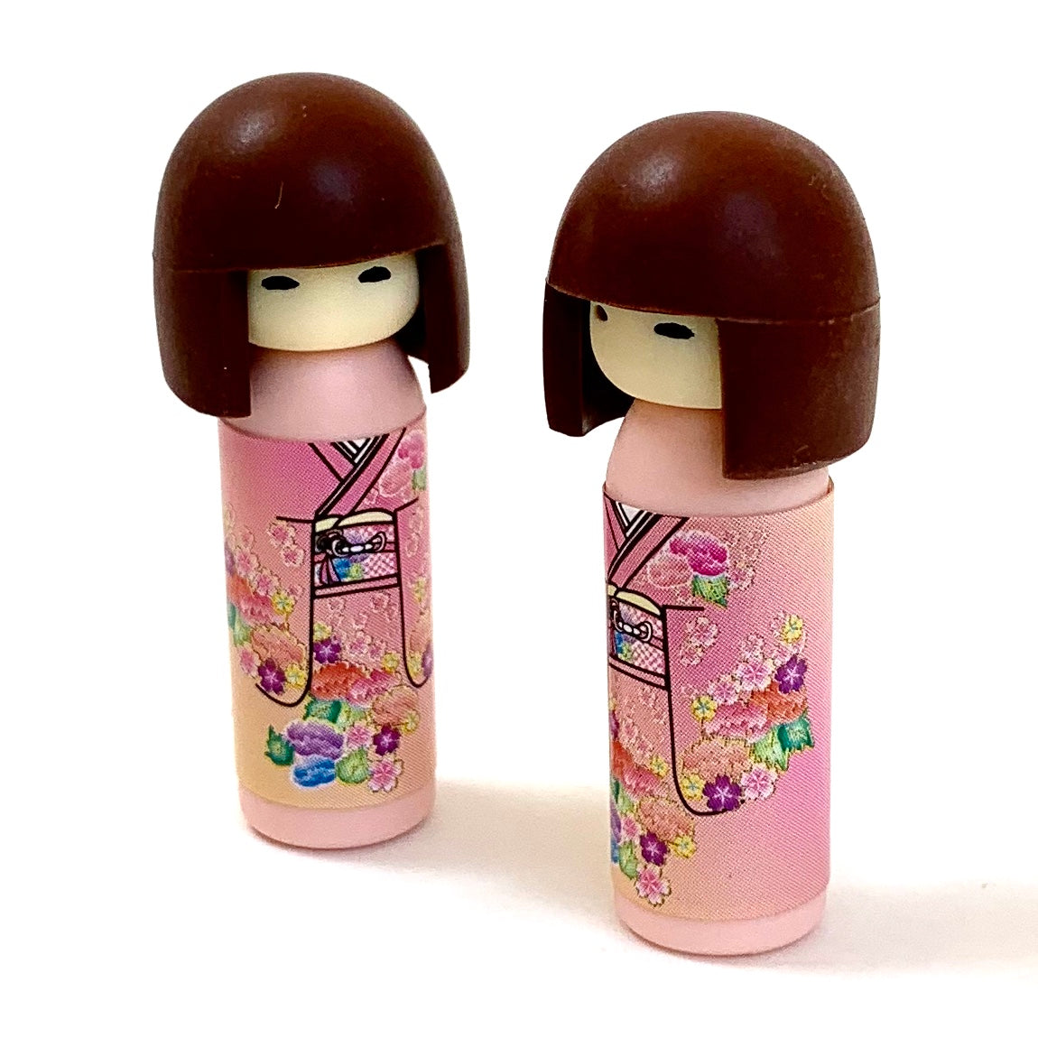 アイケア KOKORO 380034 Iwako Kokeshi Japanese Doll Eraser-Pink-1 eraser