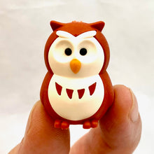 Load image into Gallery viewer, 380068 IWAKO OWL ERASERS-BROWN-1 eraser
