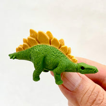 Load image into Gallery viewer, 380076 IWAKO DINO STEGOSAURUS ERASER-LIGHT GREEN-1 eraser
