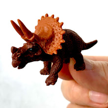 Load image into Gallery viewer, 380077 IWAKO DINO TRICERATOPS ERASER-BROWN-1 eraser
