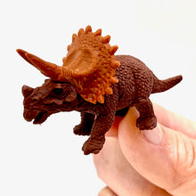 Load image into Gallery viewer, 380077 IWAKO DINO TRICERATOPS ERASER-BROWN-1 eraser