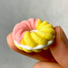 Load image into Gallery viewer, 380128 IWAKO FRENCH DONUT ERASER-YELLOW/PINK-1 ERASER
