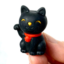 Load image into Gallery viewer, 380143 MANEKI WELCOME CAT ERASER-BLACK-1 ERASER