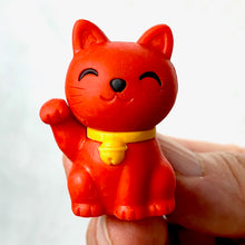 Load image into Gallery viewer, 380144 MANEKI WELCOME CAT ERASER-RED-1 ERASER