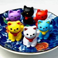 Load image into Gallery viewer, 380147 MANEKI WELCOME CAT ERASER-YELLOW-1 ERASER