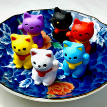 Load image into Gallery viewer, 380146 MANEKI WELCOME CAT ERASER-WHITE-1 ERASER