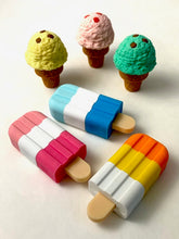 Load image into Gallery viewer, 380196 IWAKO ICE CREAM BAR ERASER-PINK-1 ERASER