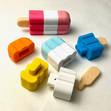 Load image into Gallery viewer, 380198 IWAKO ICE CREAM BAR ERASER-ORANGE-1 ERASER