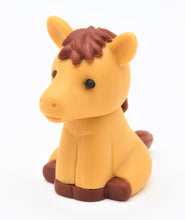 Load image into Gallery viewer, 380326 IWAKO HORSE ERASER BROWN-1 ERASER