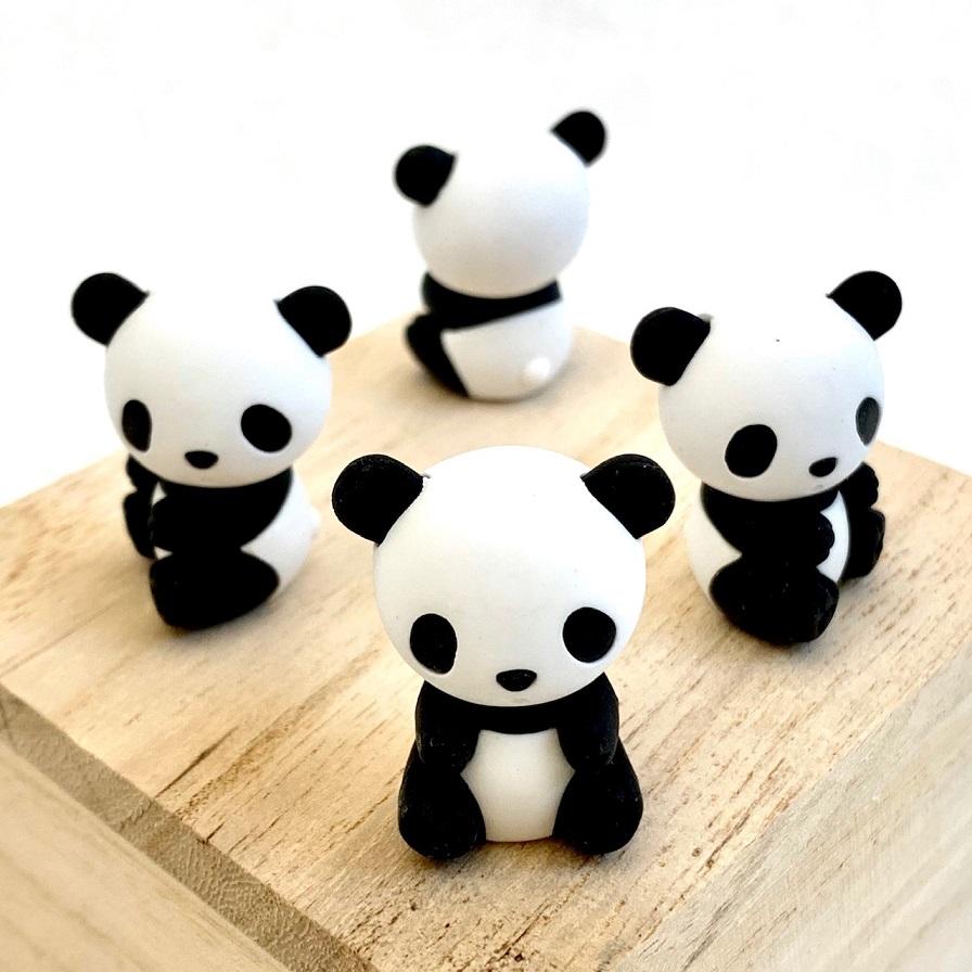 Pencil And Eraser Panda I Love Bamboo Ties