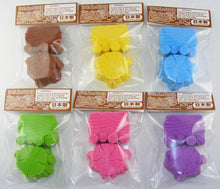 Load image into Gallery viewer, 380402 IWAKO LOG TABLE AND BENCH ERASERS-6 packs of 12 erasers
