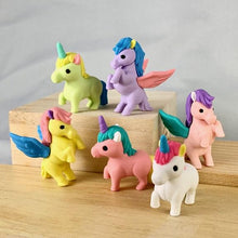 Load image into Gallery viewer, 380442 IWAKO Unicorn & Pegasus Erasers-6 erasers