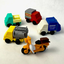 Load image into Gallery viewer, 380953 IWAKO GARBAGE TRUCK ERASER-BLUE-1 eraser