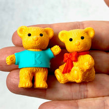 Load image into Gallery viewer, 381444 BEAR ERASERS-2 COLORS-2 erasers