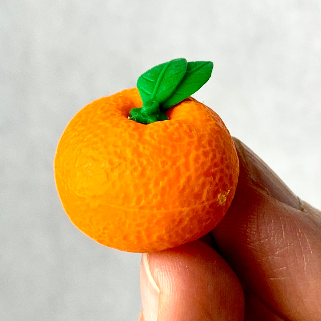 3814024 IWAKO ORANGE FRUIT ERASER1 Eraser IwakoUSA