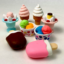 Load image into Gallery viewer, 381494 IWAKO SUNDAE ERASER-BLUE-1 eraser