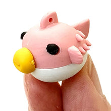 Load image into Gallery viewer, 381793 DREAM PUFFY FISH ERASERS PINK -1 erasers
