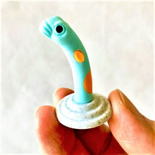Load image into Gallery viewer, 381827 IWAKO GARDEN EEL ERASERS-ASSORTED 3 COLORS-3 erasers