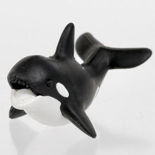 Load image into Gallery viewer, 381862 Iwako Orca Puzzle Eraser BLACK AND WHITE-1 eraser