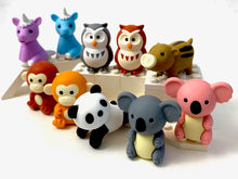 Load image into Gallery viewer, 382177 IWAKO RELAX PANDA ERASER BLACK AND WHITE-1 eraser