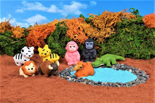 Load image into Gallery viewer, 382372 IWAKO SAFARI ANIMAL ERASER-8 erasers
