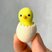 Load image into Gallery viewer, 382413 IWAKO BABY CHICK & EGG ERASER-YELLOW-1 eraser