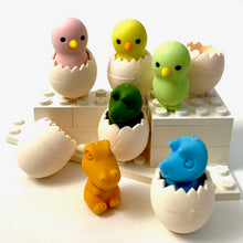 Load image into Gallery viewer, 382414 IWAKO BABY CHICK & EGG ERASER-PINK-1 eraser