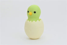 Load image into Gallery viewer, 382415 IWAKO BABY CHICK & EGG ERASER-GREEN-1 eraser