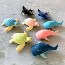Load image into Gallery viewer, 382502 IWAKO AQUARIUM ANIMAL ERASERS-8 erasers
