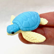 Load image into Gallery viewer, 382507 IWAKO SEA TURTLE ERASER-BLUE-1 eraser