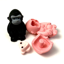 Load image into Gallery viewer, 382613 IWAKO GORILLA ERASER-BLACK-1 eraser