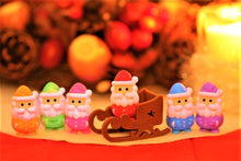 Load image into Gallery viewer, 382642 IWAKO SANTA CLAUS ERASERS-7 erasers