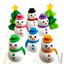 Load image into Gallery viewer, 382655 IWAKO SNOWMAN ERASER-PINK-1 ERASER