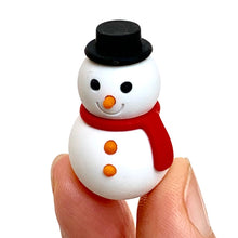 Load image into Gallery viewer, 382652 IWAKO SNOWMAN ERASERS-7 erasers