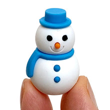 Load image into Gallery viewer, 382652 IWAKO SNOWMAN ERASERS-7 erasers