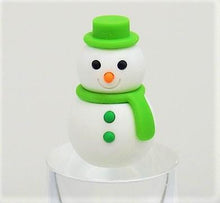Load image into Gallery viewer, 382652 IWAKO SNOWMAN ERASERS-7 erasers