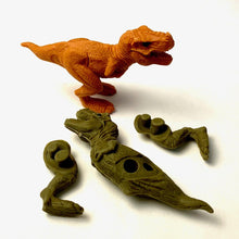 Load image into Gallery viewer, 382663 IWAKO T REX DINOSAUR ERASER-GREEN-1 ERASER