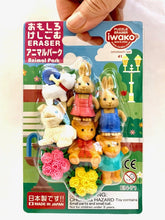 Load image into Gallery viewer, 382911 IWAKO ANIMAL PARK ERASERS CARD-1 Card