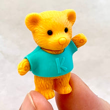 Load image into Gallery viewer, 381444 BEAR ERASERS-2 COLORS-2 erasers