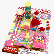 Load image into Gallery viewer, 382971 IWAKO CANDY SWEETS ERASER CARD-1 CARD

