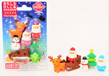 Load image into Gallery viewer, 383041 IWAKO CHRISTMAS ERASER CARDS-1 CARD