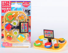 Load image into Gallery viewer, 3831012 IWAKO SUSHI-GO-ROUND ERASER CARDS-1 CARD
