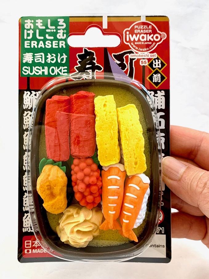 383111 IWAKO SUSHI BOX ERASER CARD-1 CARD – IwakoUSA