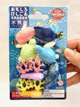 Load image into Gallery viewer, 383161 IWAKO AQUARIUM ERASER CARD-1 CARD