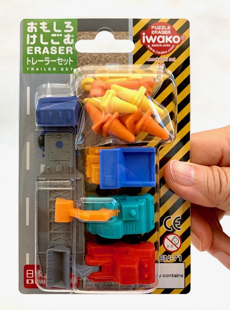 383171 IWAKO CONSTRUCTION ERASER CARD-1 CARD – IwakoUSA