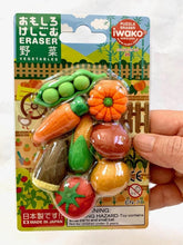 Load image into Gallery viewer, 383261 IWAKO VEGETABLE ERASER CARD-1 CARD