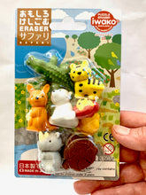 Load image into Gallery viewer, 383281 IWAKO SAFARI ERASER CARD-1 CARD