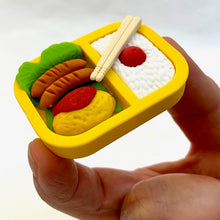 Load image into Gallery viewer, 383642 IWAKO BENTO BOX TRIPLE IWAKO PUZZLE ERASERS-1 bag of 3 erasers