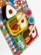 Load image into Gallery viewer, 383301 IWAKO BENTO LUNCH ERASER CARD-1 CARD